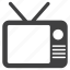 television, antenna, classic, tv, media, broadcast, visual, video, retro, device, audio, technology 
