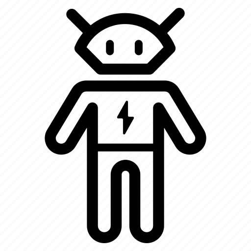 Android, creature, cyborg, fiction, martian, robot, sci fi icon - Download on Iconfinder