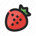 berry, cooking, food, fruit, funky, juicy, strawberry