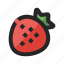 berry, cooking, food, fruit, funky, juicy, strawberry 