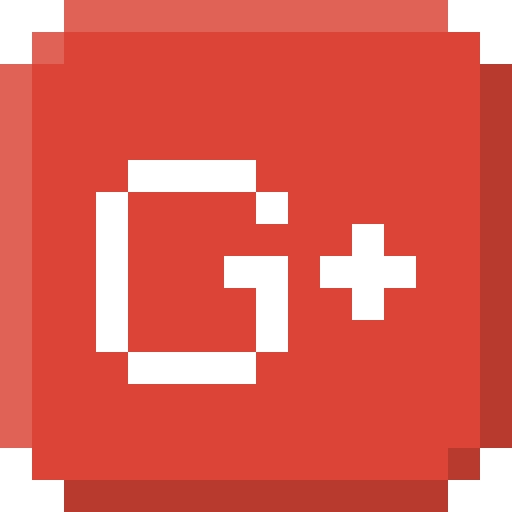 Google, pixel, logo, social media, red icon - Free download