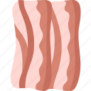 bacon, meat, cooking, food, cuisine