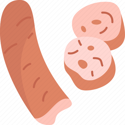 Cabanossi, sausages, meat, smoked, tasty icon - Download on Iconfinder
