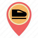 gps, location, map, pin, placeholder, pointer, shinkansen