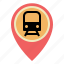 gps, location, map, pin, placeholder, pointer, train 