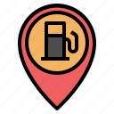 location, map, petrol, pin, placeholder, pointer, station