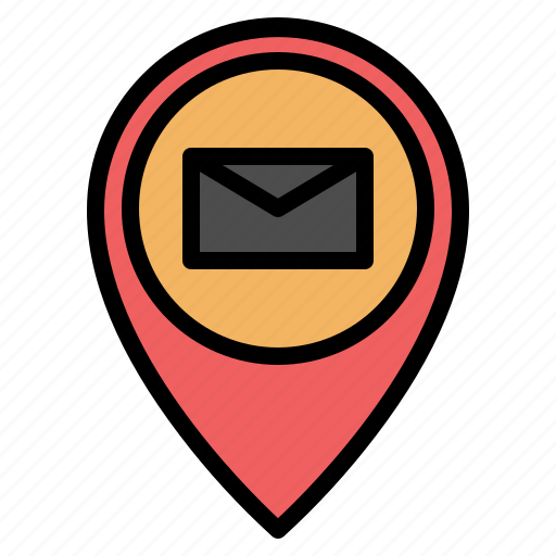 Location, map, office, pin, placeholder, pointer, post icon - Download on Iconfinder