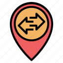 gps, location, map, pin, placeholder, pointer, transfer