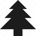 spruce, tree, christmas