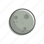 moon, planet, space 