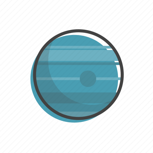 Neptune, planet, space, solar, system, universe icon - Download on Iconfinder