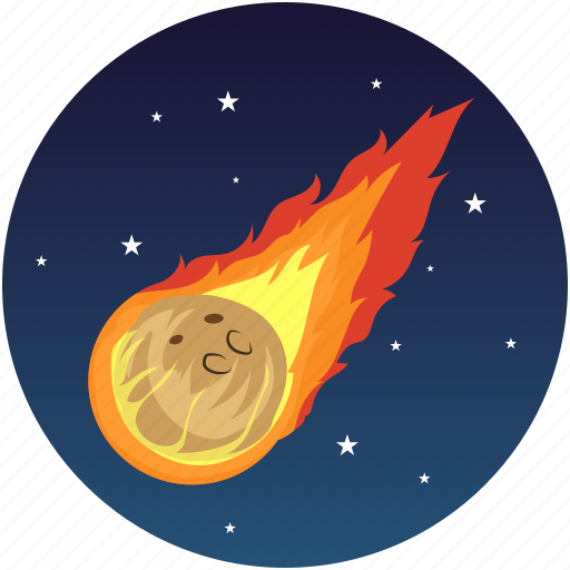 Asteroid, comet, science, space, universe icon - Download on Iconfinder