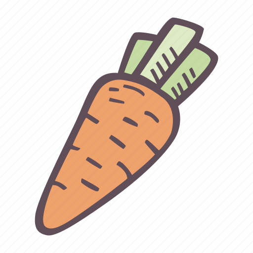 Carrot, vegetable, healthy, organic, vegetarian icon - Download on Iconfinder