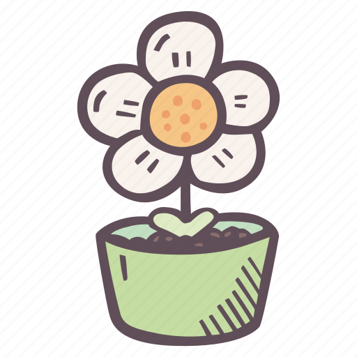 Flower, potted, nature, plant icon - Download on Iconfinder