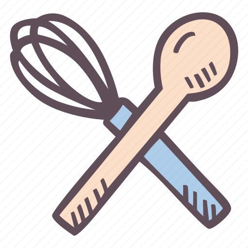 Spoon, whisk, cutlery, kitchen icon - Download on Iconfinder