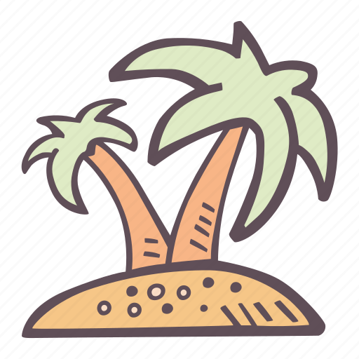 Summer, island, beach, vacation, holiday icon - Download on Iconfinder