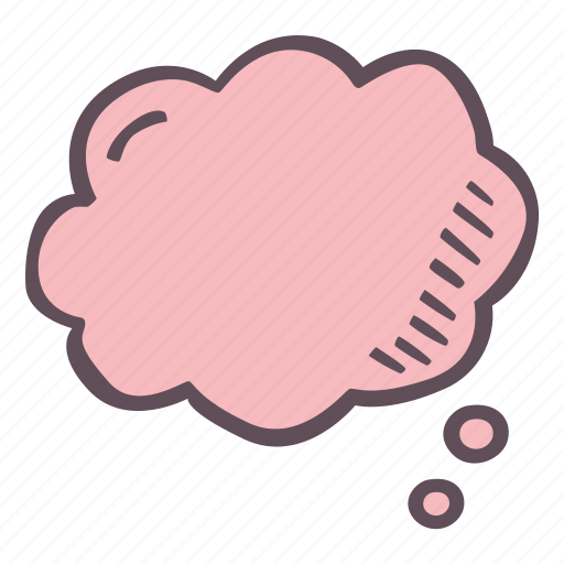 Think, bubble, blank, cloud, message icon - Download on Iconfinder