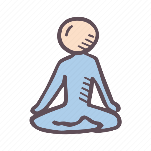 Yoga, lotus pose, asana, meditation, exercise icon - Download on Iconfinder