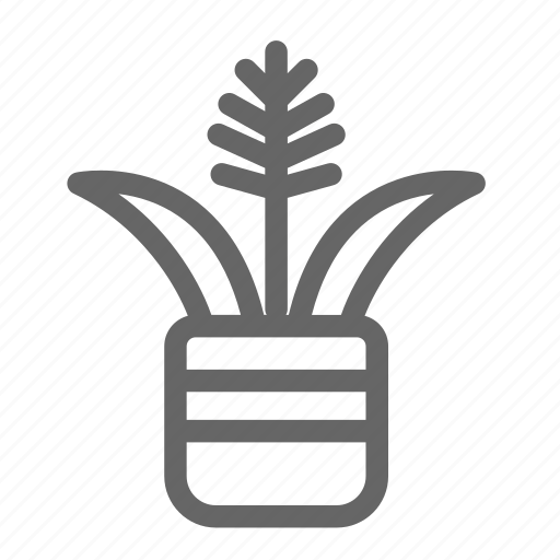 Garden, leaf, plant, pot, tree, flower icon - Download on Iconfinder