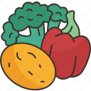 vegetables, protein, plant, ingredient, nutrition
