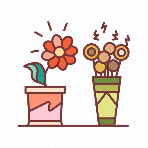 Agriculture, artificial, care, flowerpot, houseplant, living, plant icon - Download on Iconfinder