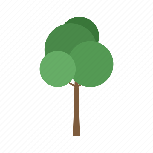 Big tree, tree, green, leaf, leaves, flower, garden icon - Download on Iconfinder