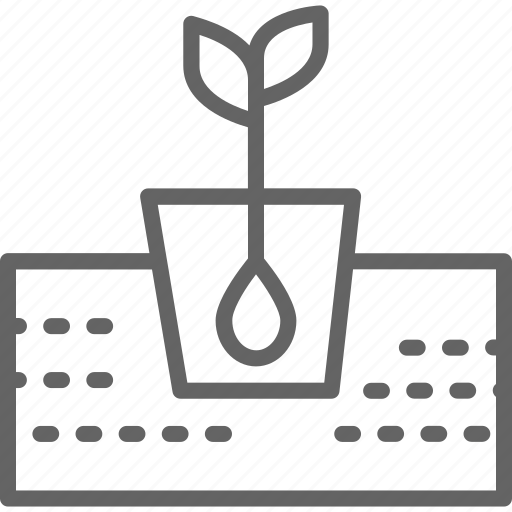 Agriculture, grow, growth, planting, seed, seedling, shovel icon - Download on Iconfinder