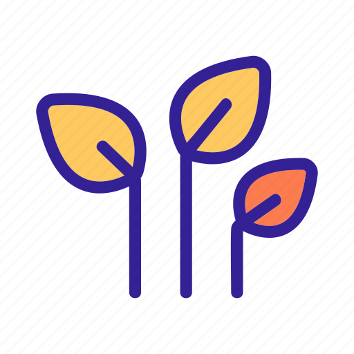 Contour, linear, nature, plants, seedling icon - Download on Iconfinder