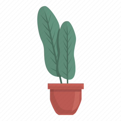 Leaf, plant, pot icon - Download on Iconfinder on Iconfinder