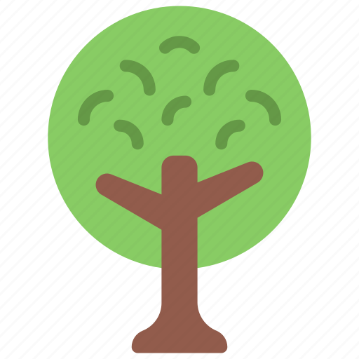 Round, tree, gardening, evergreen, plant icon - Download on Iconfinder