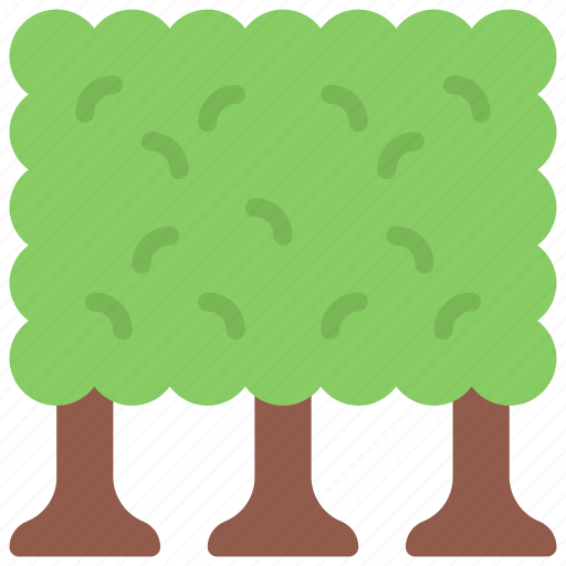 Tree, bush, gardening, bushes, hedge icon - Download on Iconfinder