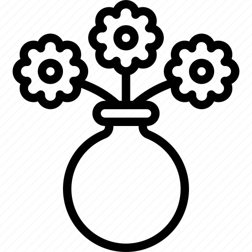Daisy, vase, gardening, flower, flowers icon - Download on Iconfinder