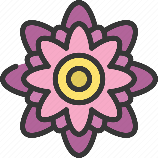 Dahlia, gardening, flower, bloom, blossom icon - Download on Iconfinder