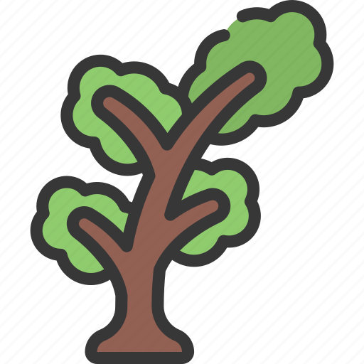 Leaning, tree, gardening, plant, greenery icon - Download on Iconfinder