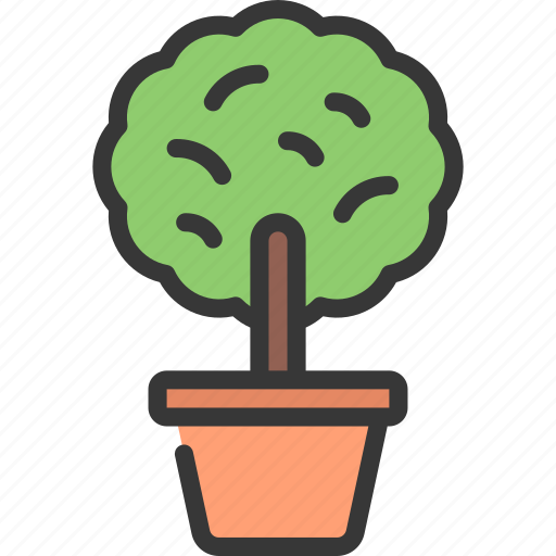 Small, tree, gardening, plant, potted, pot icon - Download on Iconfinder