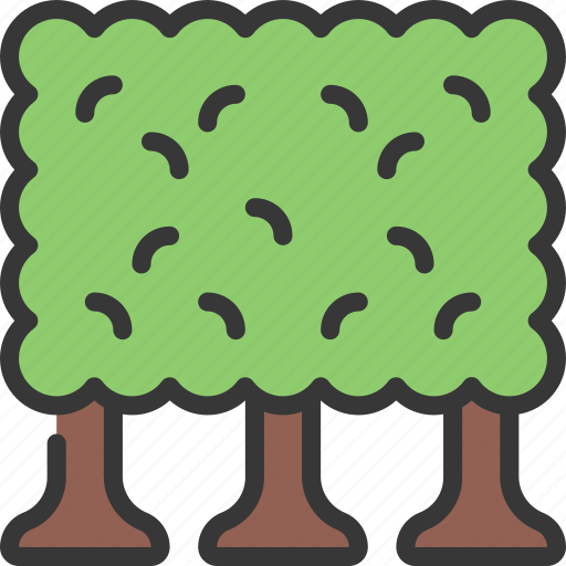 Tree, bush, gardening, bushes, hedge icon - Download on Iconfinder