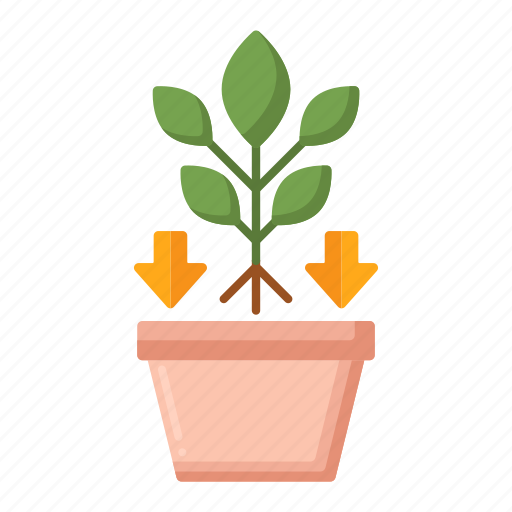 Repotting, plant, nature, flower icon - Download on Iconfinder