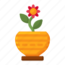 vase, flower, nature
