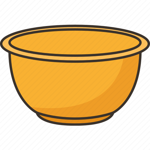 Bowl, plastic, cooking, kitchenware, household icon - Download on Iconfinder