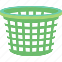 basket, laundry, carry, container, plastic