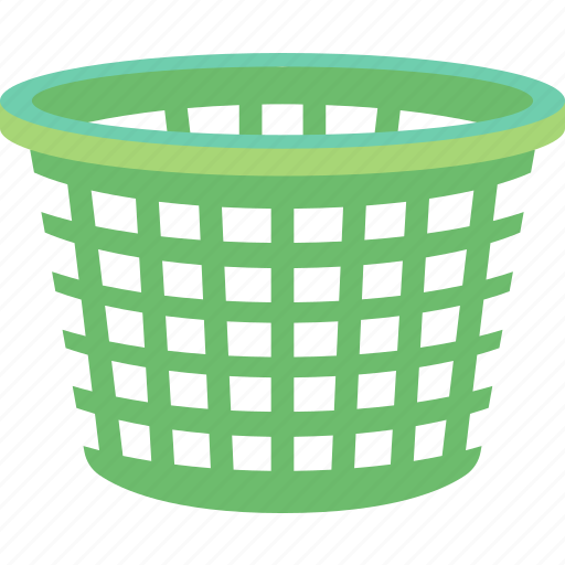 Basket, laundry, carry, container, plastic icon - Download on Iconfinder