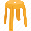 stool, sit, seat, furniture, plastic