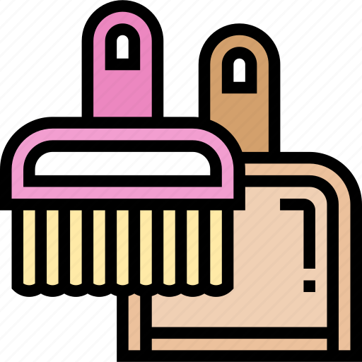 Broom, dustpan, cleaning, housekeeping, household icon - Download on Iconfinder