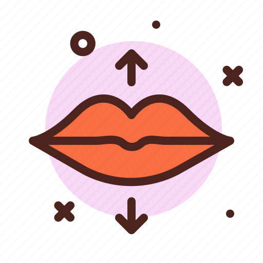 Lips, botox, health, medical, clinical icon - Download on Iconfinder