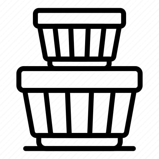 Container, food, kitchen, lid, lunchbox, packaging, plastic icon - Download on Iconfinder
