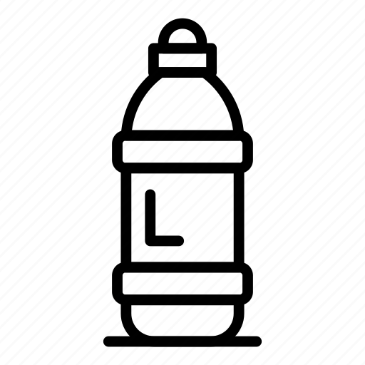 Bottle, food, oil, plastic, silhouette, water, wine icon - Download on Iconfinder