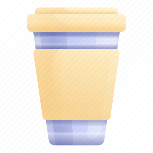Cup, food, party, plastic, water, yellow icon - Download on Iconfinder