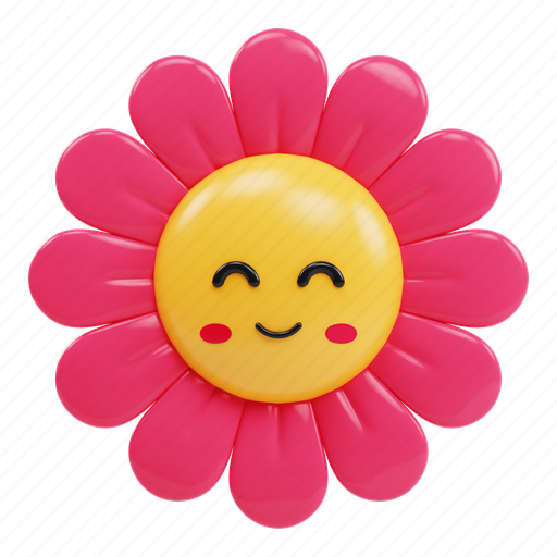 Flower, nature, spring, garden, decoration, rose, plant 3D illustration - Download on Iconfinder