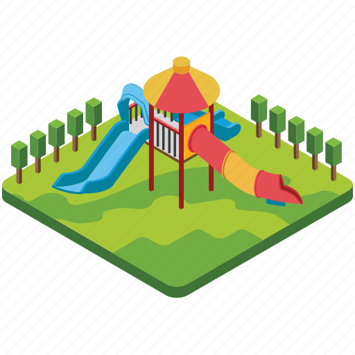 Amusement park, attraction park, modern playground, public park, theme park icon - Download on Iconfinder
