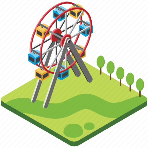 Amusement park, attraction park, playground, public park, theme park icon - Download on Iconfinder